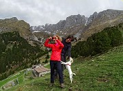 Monte Visolo (2369 m) dal Passo della Presolana in primaverile il 29 aprile 2015 - FOTOGALLERY